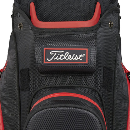 Titleist Cart 14 StaDry Waterproof Cart Bag - Black/Red
