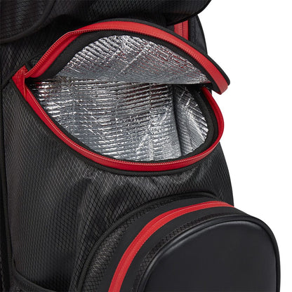 Titleist Cart 14 StaDry Waterproof Cart Bag - Black/Red