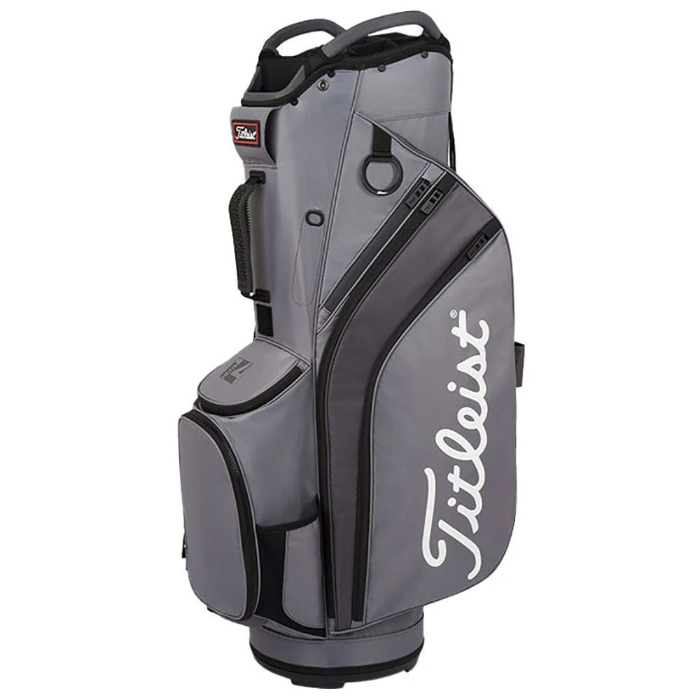 Titleist Cart 14 Lightweight Cart Bag - Charcoal / Graphite / Black