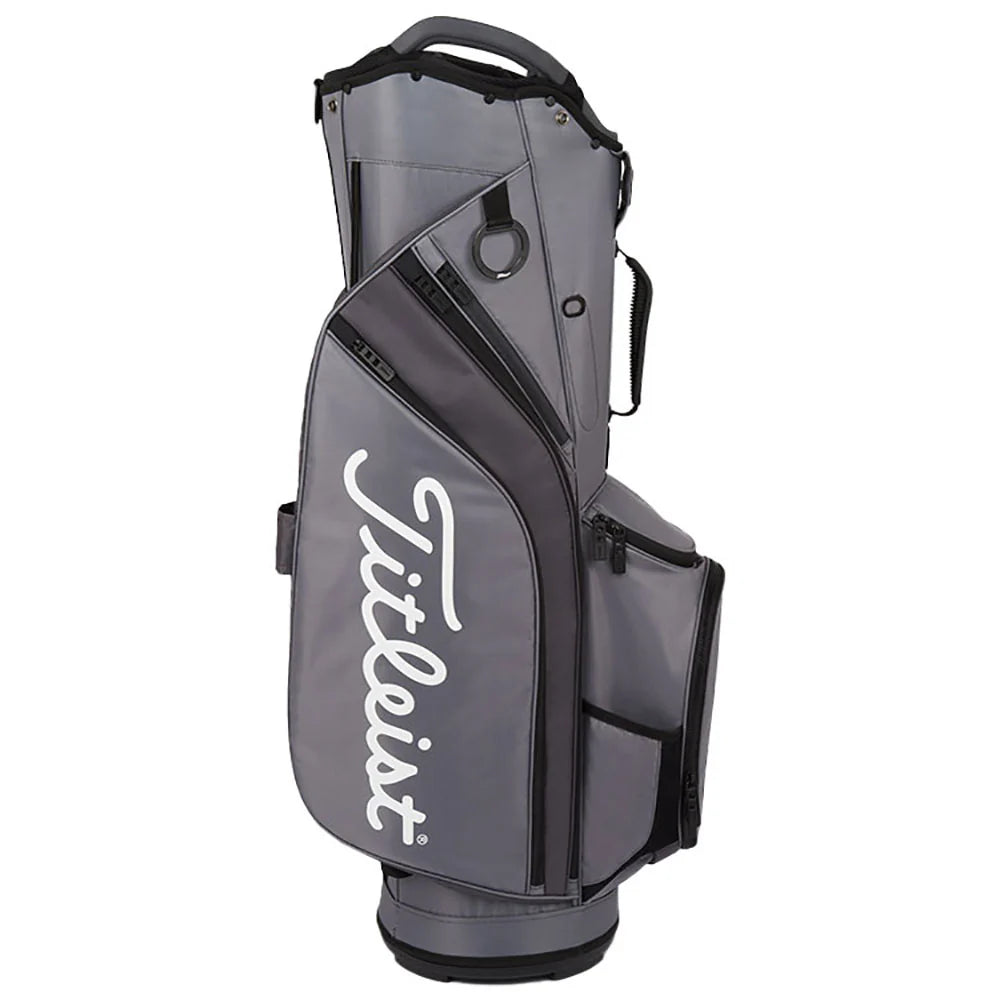Titleist Cart 14 Lightweight Cart Bag - Charcoal / Graphite / Black