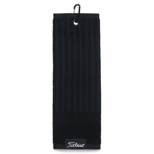 Players Trifold Cart Towel Black