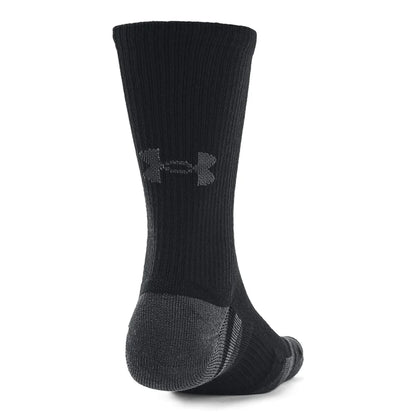 Performance Tech 3pk Crew Socks - Black