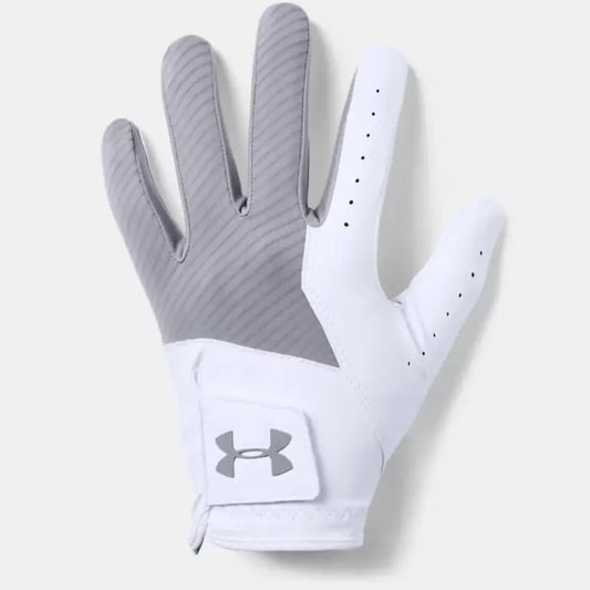 UA Medal Golf Glove White/Grey