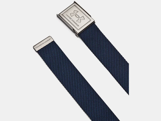 UA Reversible Webbing Belt Navy/Beige