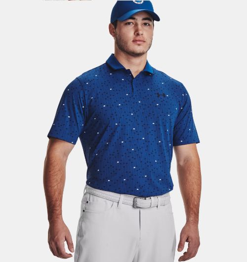 Iso-Chill Edge Polo Blue Mirage