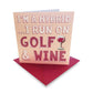 Ball Marker Card