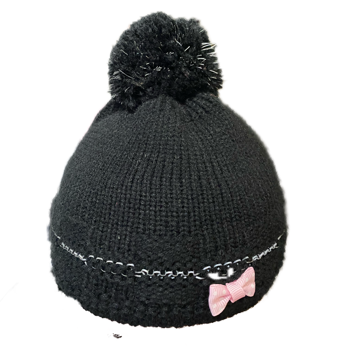 Girls IDA Girls Knitted Bobble Hat