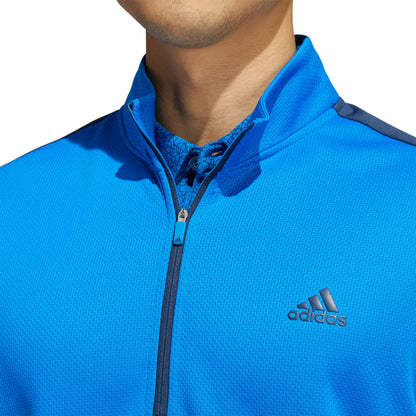 Mens Color Block Quarter Zip Pullover