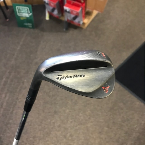 Left Hand Milled Grind 2 56:08 Wedge Black Dynamic Gold S200 steel shaft