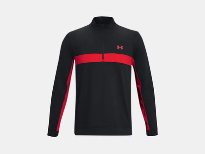 Storm Midlayer 1/2 Zip Black/Red