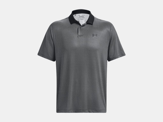 UA Perf 3.0 Printed Polo Black/White