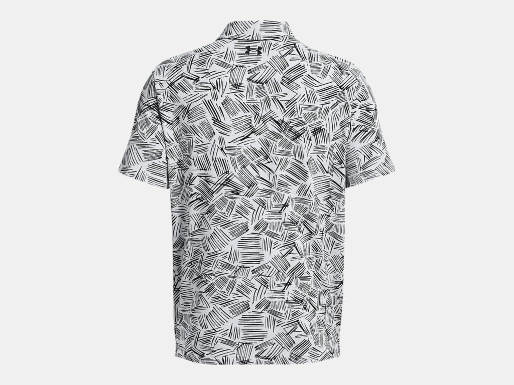 UA Playoff 3.0 Printed Polo White/Black