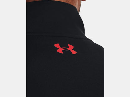 Storm Midlayer 1/2 Zip Black/Red