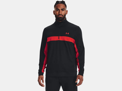 Storm Midlayer 1/2 Zip Black/Red