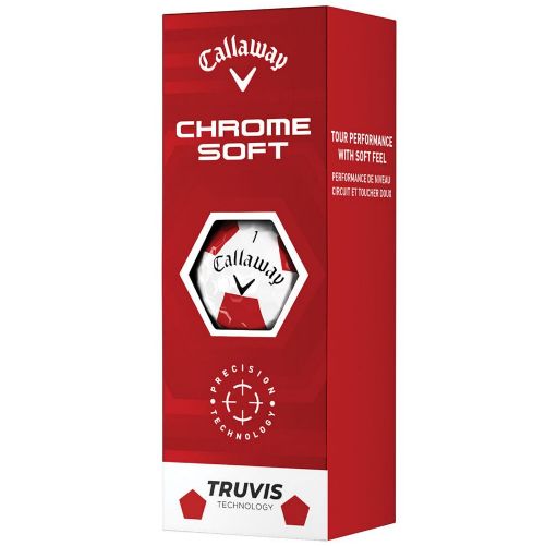 Chrome Soft Truvis - Red 3 Pack