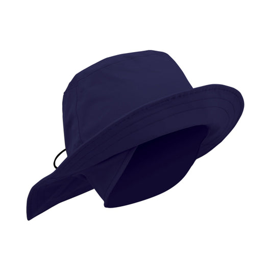 Fleece Lined Rain Hat - Navy