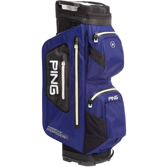 Pioneer Monsoon Waterproof Cart Bag Cobalt Blue/Black