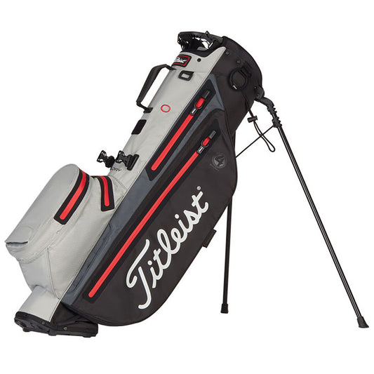 Players 4 Stadry Stand Bag Black/Grey/Red