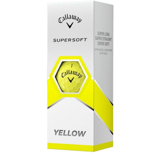 Supersoft 23 - Yellow 3 Pack