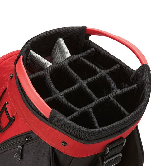 TaylorMade Cart Lite Golf Bag Red/Black