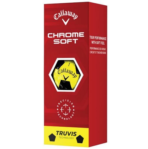 Chrome Soft Truvis - Yellow/Black 3 Pack