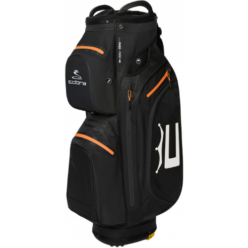 Ultradry Pro Cart Bag Black/Gold Fusion